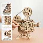Build A Hand Crank Projector