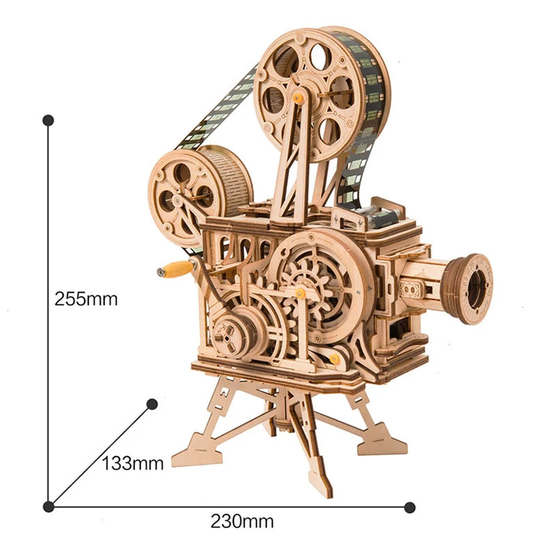 Build A Hand Crank Projector