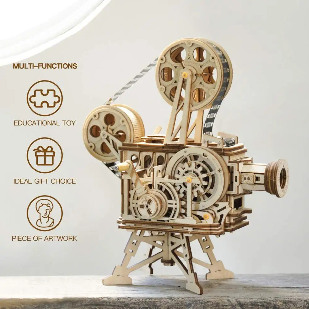 Build A Hand Crank Projector