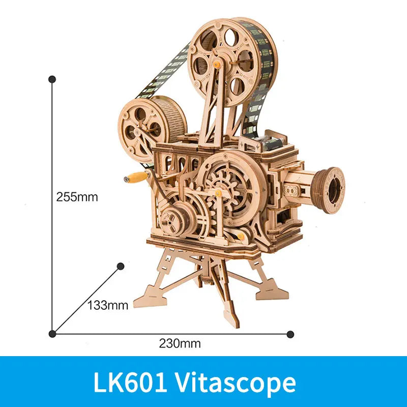 Build A Hand Crank Projector