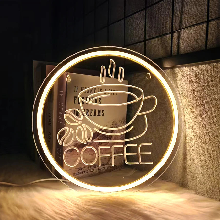 Coffee Wall Neon Sign