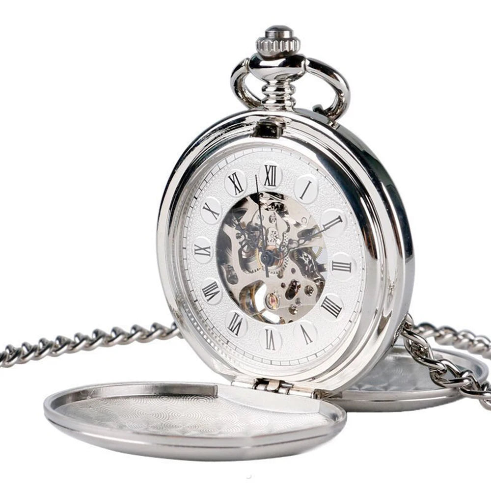 Classic Double Face Pocket Watch