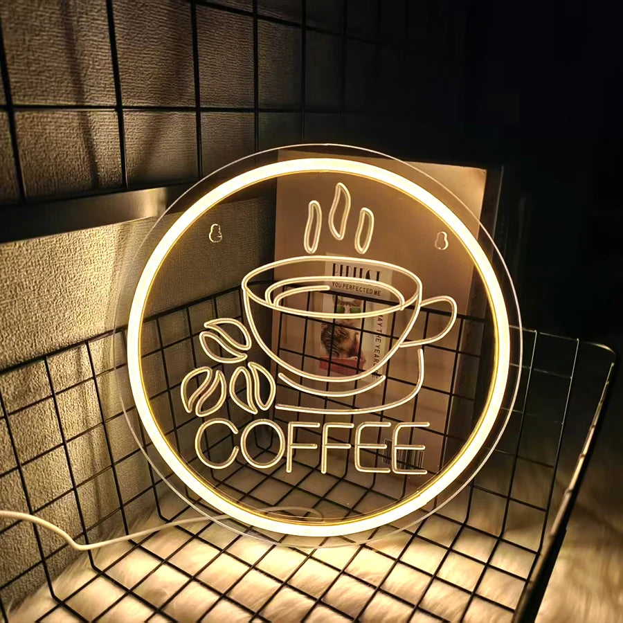 Coffee Wall Neon Sign
