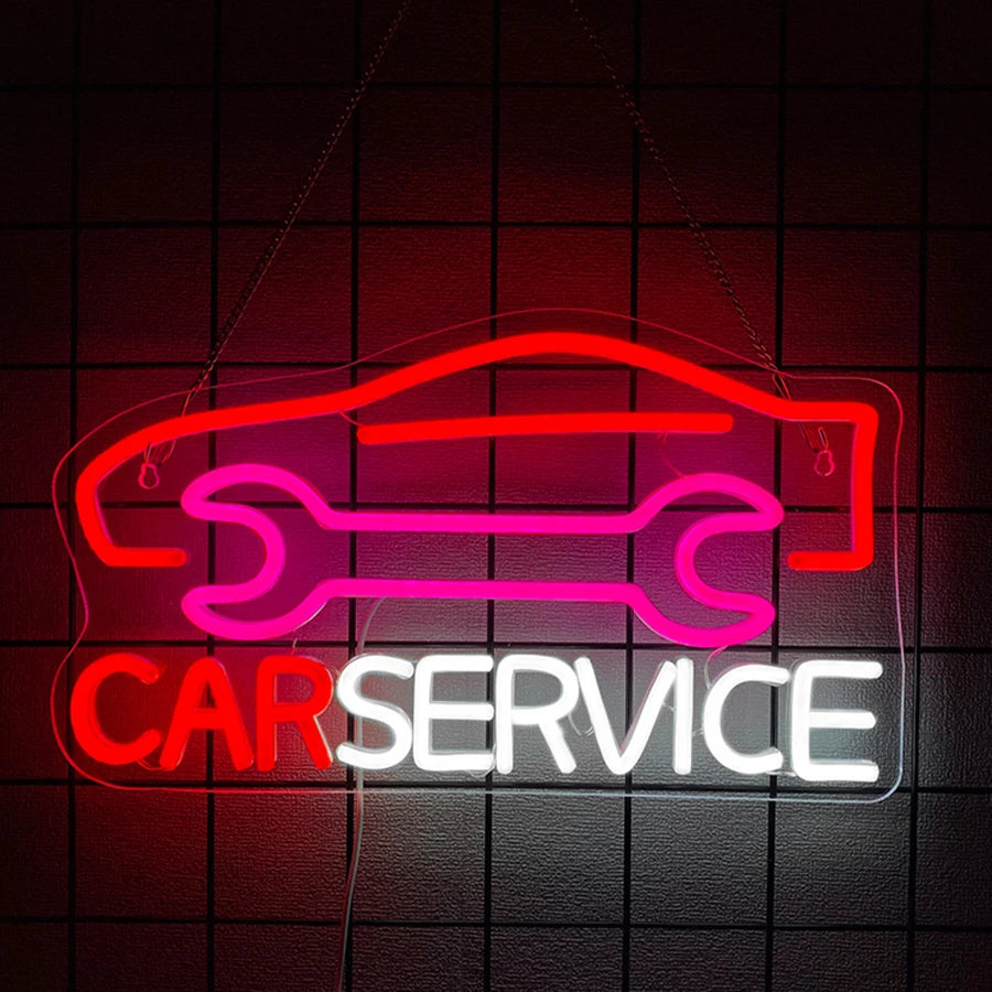 Garage Neon Sign For Wall Decor