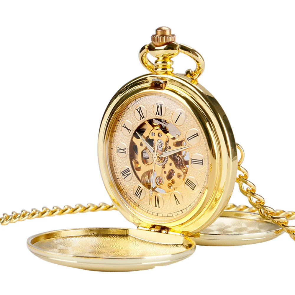 Classic Double Face Pocket Watch