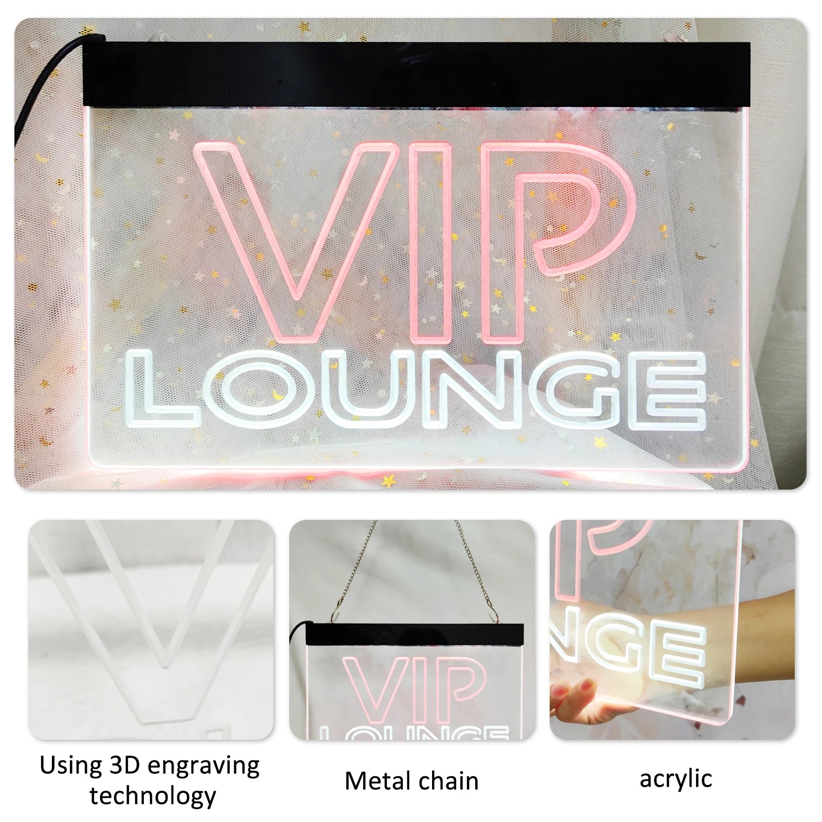 Dual Colour Coffee To Go Neon Light