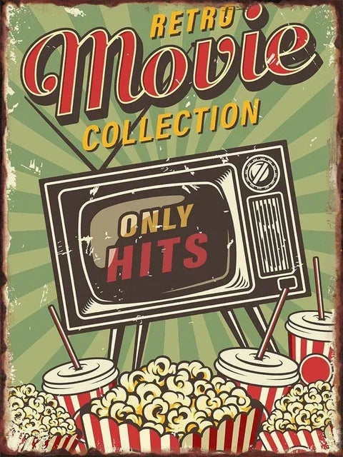 Retro Vintage Music Tin Signs - Buy 2 Get 1 Free