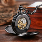 Classic Double Face Pocket Watch