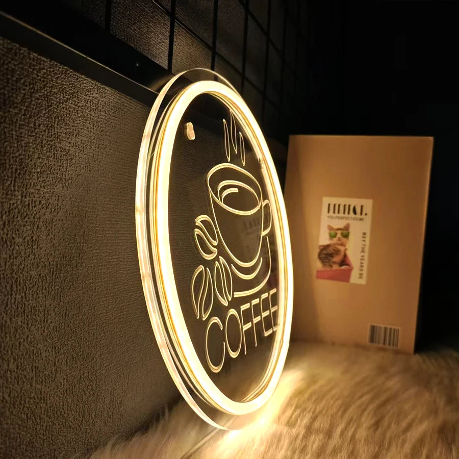 Coffee Wall Neon Sign