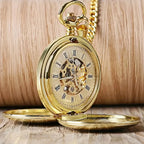 Classic Double Face Pocket Watch