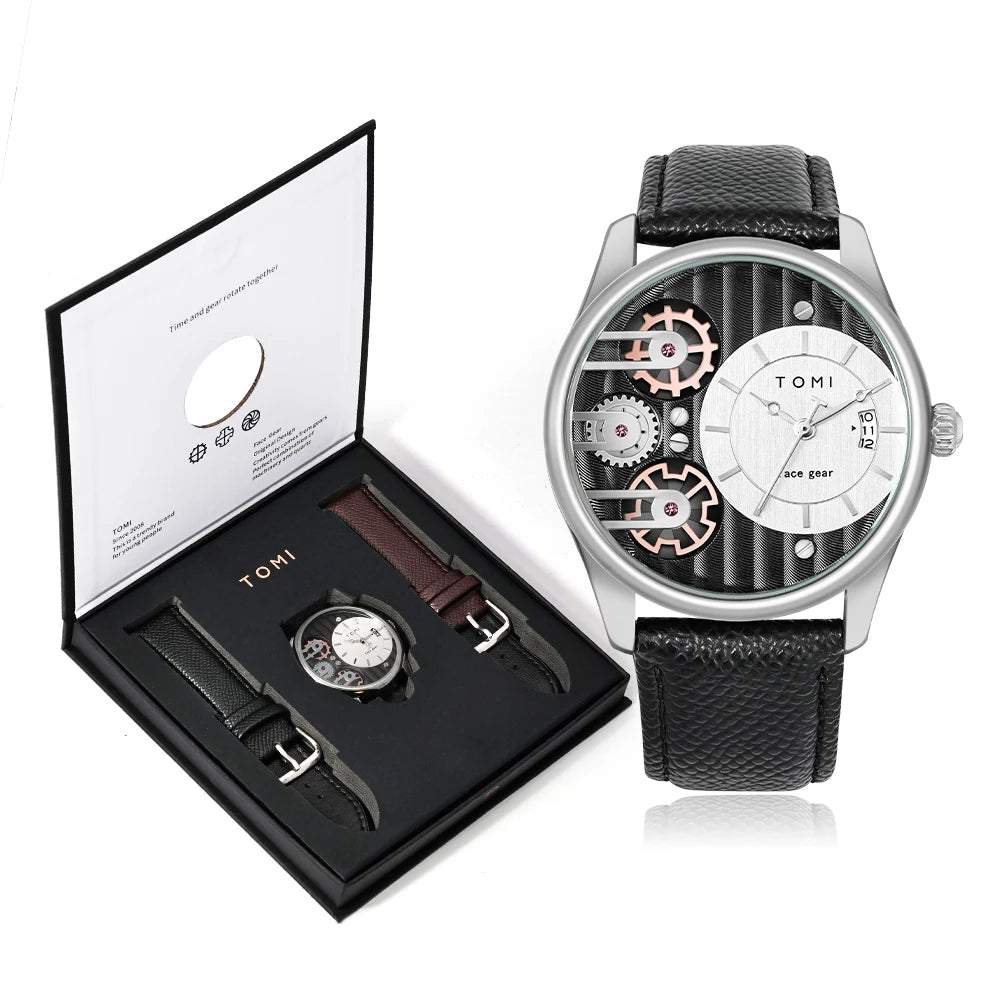Men's Watch Gift Box Set