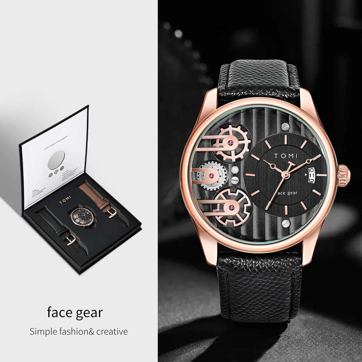 Men's Watch Gift Box Set