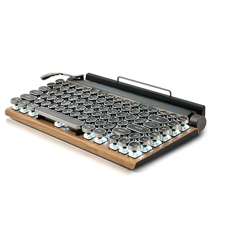 Retro Typewriter Keyboard Wireless Keyboard