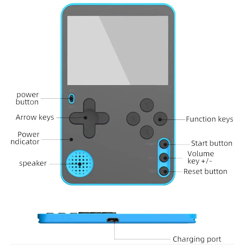 Retro Handheld Game Console