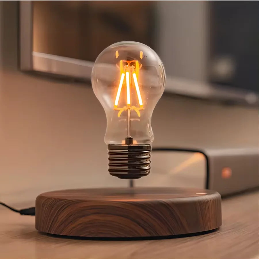 Magnetic Levitation Light Bulb Lamp