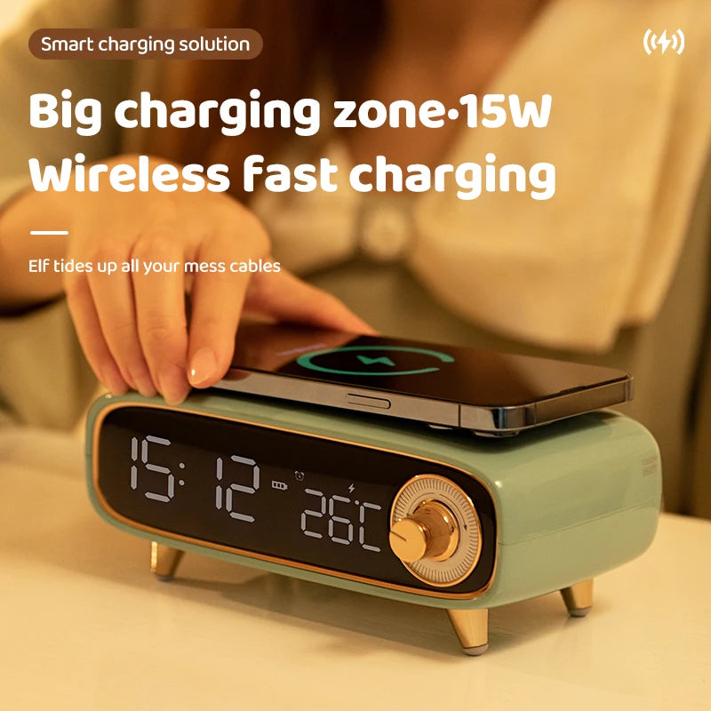 Wireless Fast Charging Bluetooth Speaker