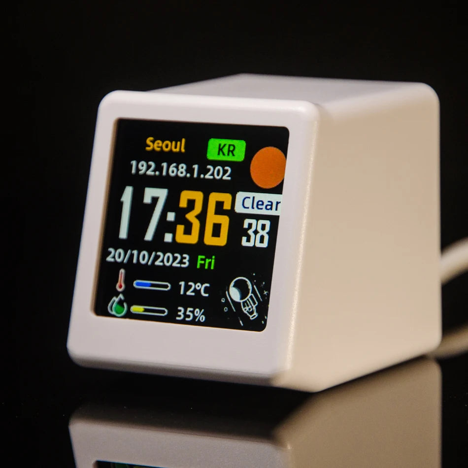 Weather Station Clock