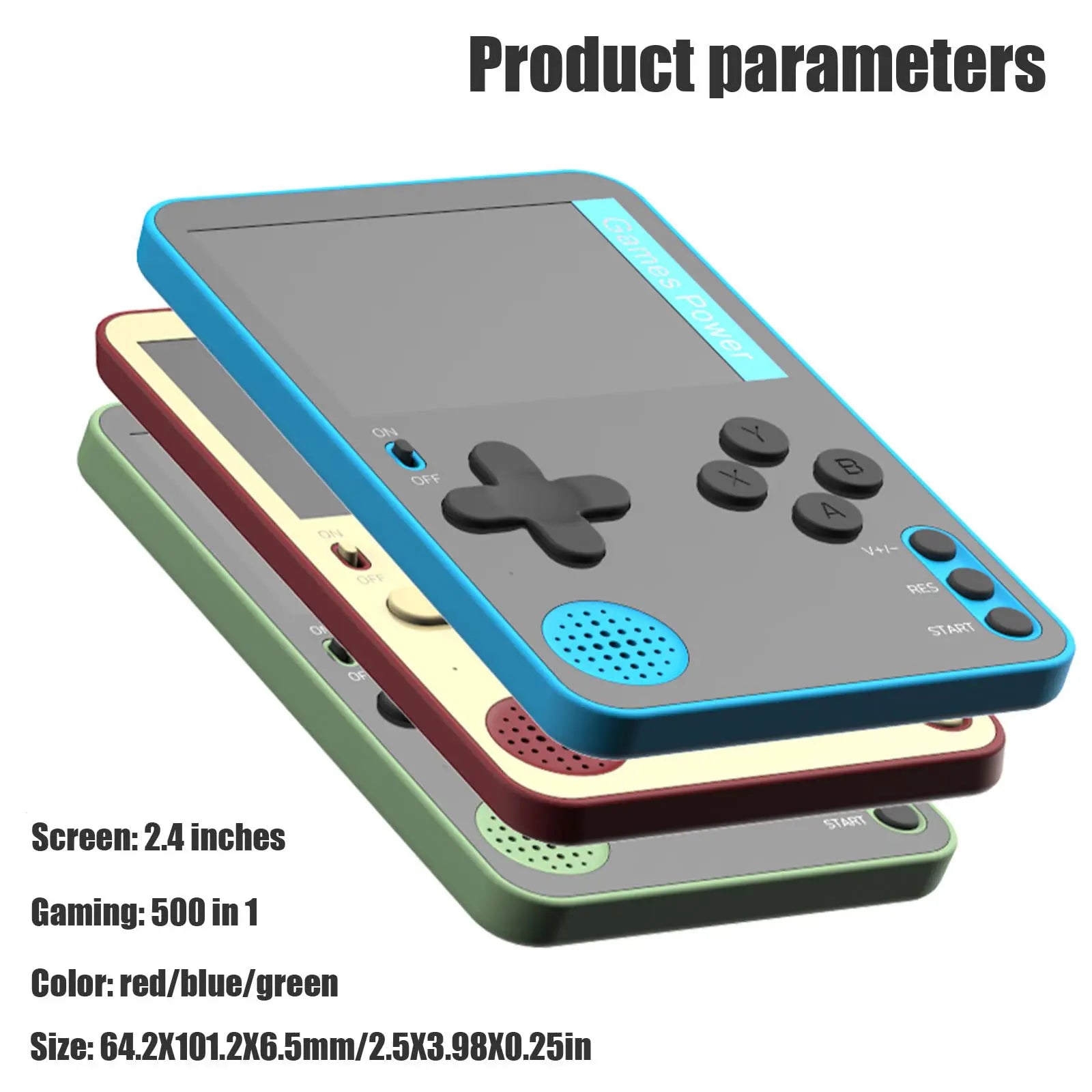 Retro Handheld Game Console