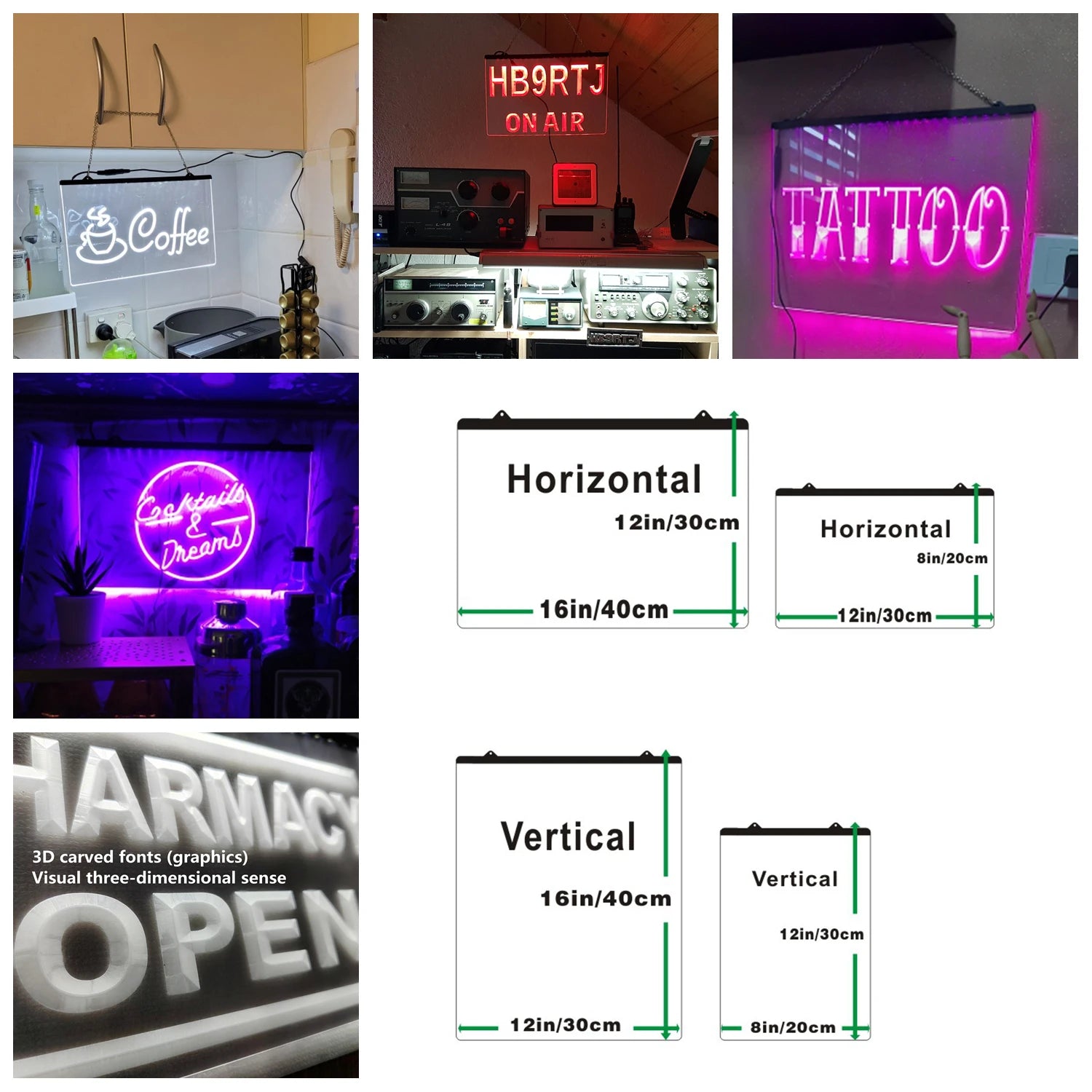 Technics Peak Neon Sign