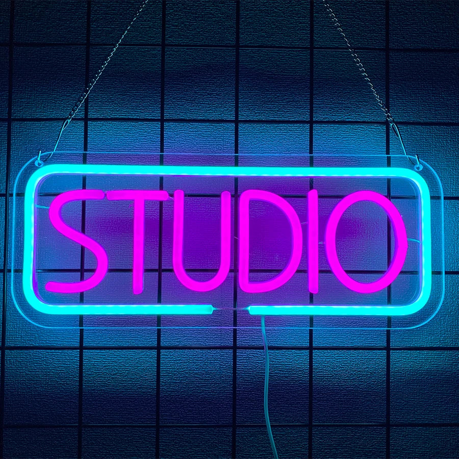On Air, Studio Neon Signs