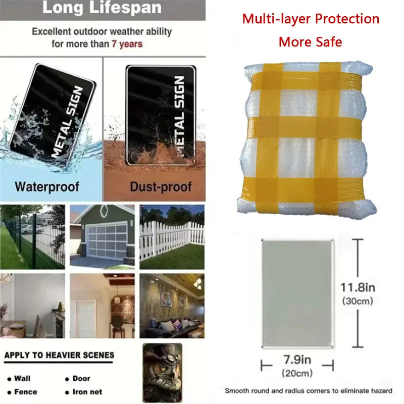 Retro Vintage Music Tin Signs - Buy 2 Get 1 Free