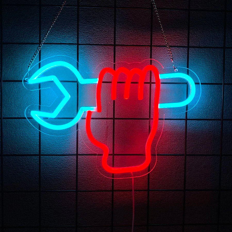 Garage Neon Sign For Wall Decor