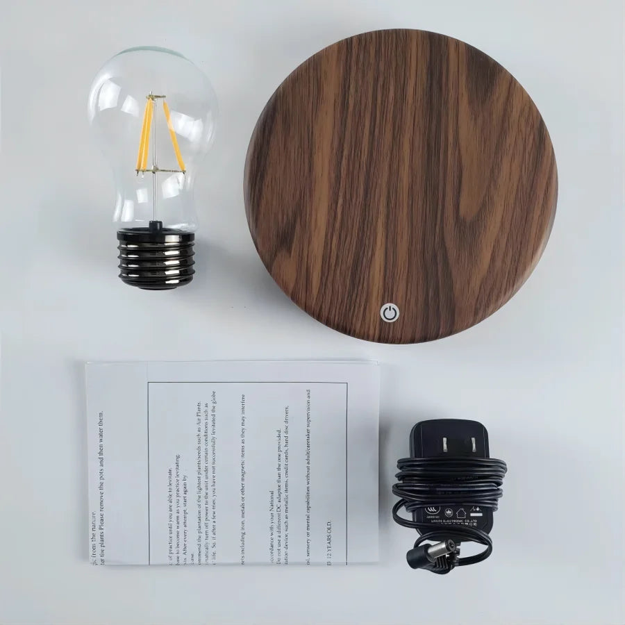 Magnetic Levitation Light Bulb Lamp