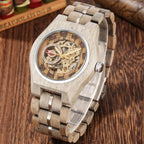 Stylish Skeleton Retro Mechanical Watch