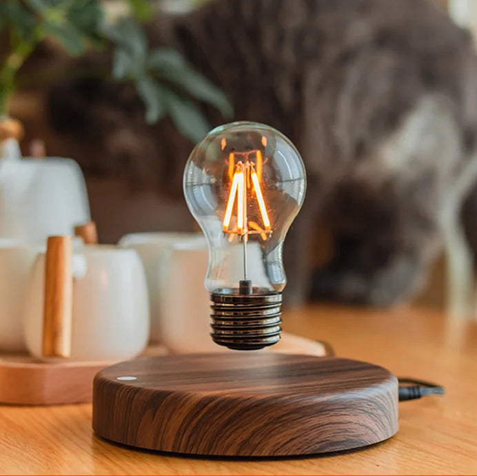 Magnetic Levitation Light Bulb Lamp