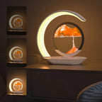 Quicksand Table Lamp & Wireless Charging Station