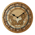 Retro Industrial Gear Wall Clock