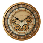 Retro Industrial Gear Wall Clock