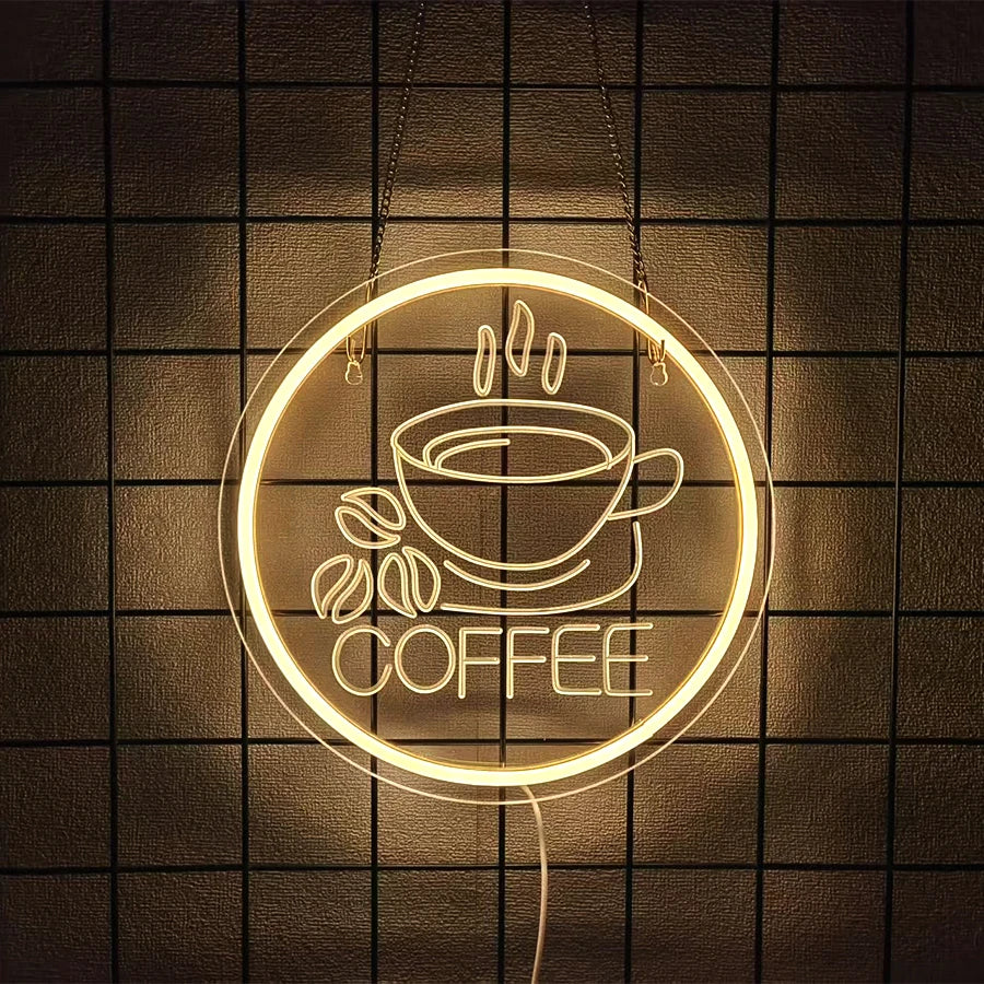 Coffee Wall Neon Sign