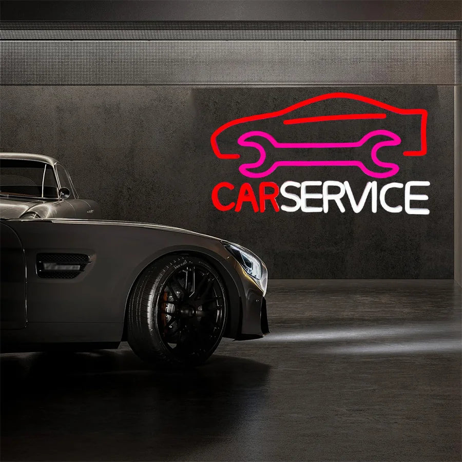 Garage Neon Sign For Wall Decor