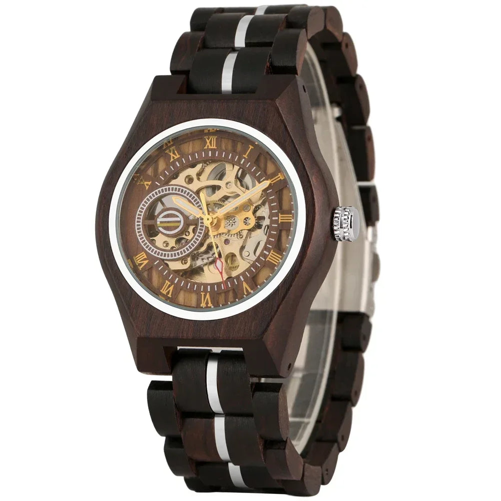 Stylish Skeleton Retro Mechanical Watch