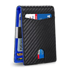 Rfid Carbon Fibre Luxury Mens Wallet