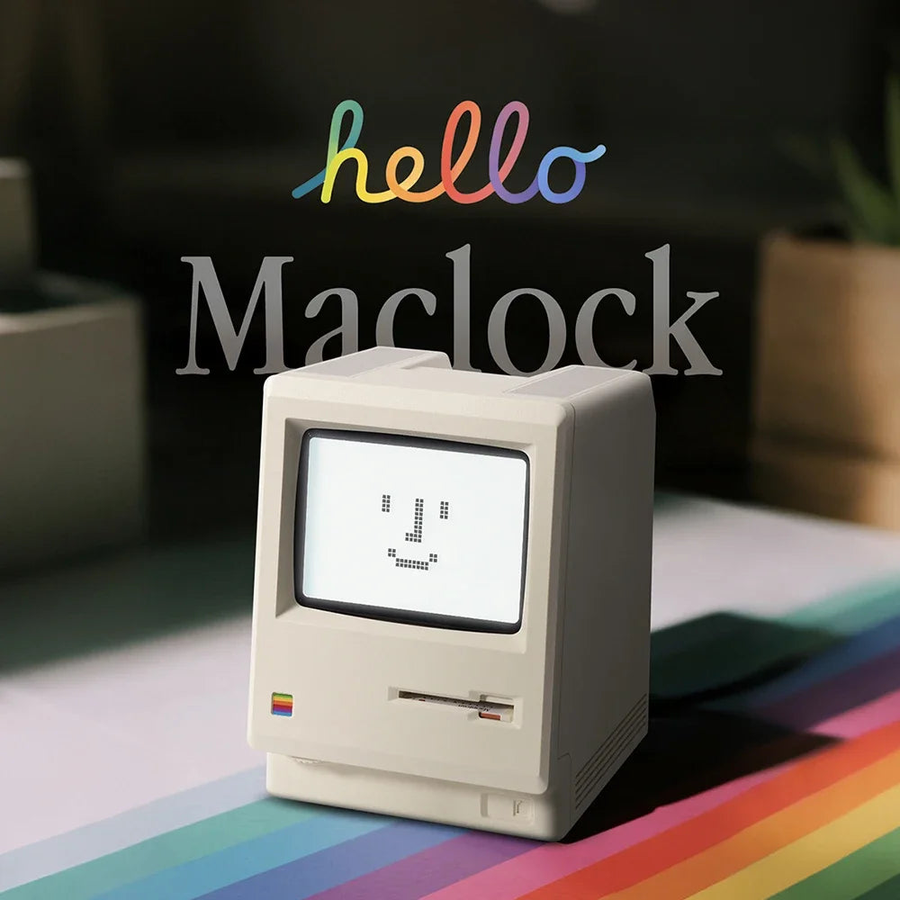 Retro Computer Alarm Clock