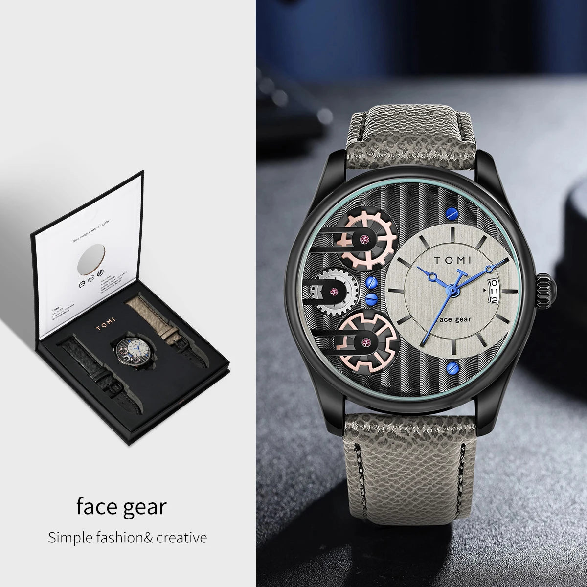 Men's Watch Gift Box Set