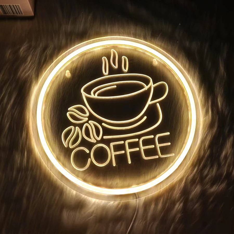 Coffee Wall Neon Sign