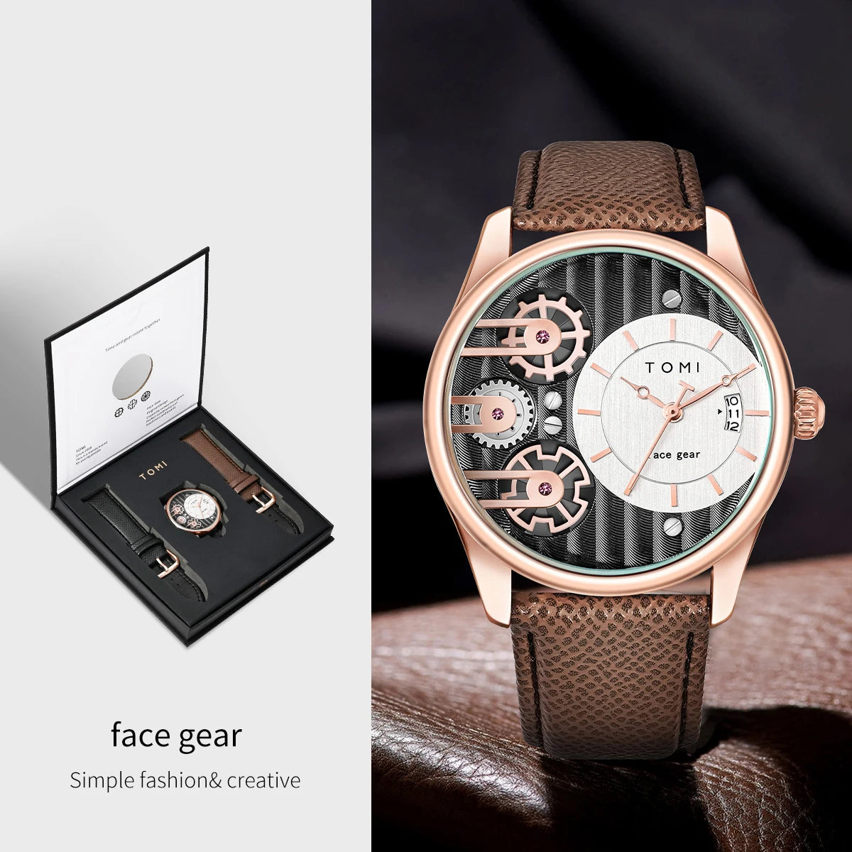 Men's Watch Gift Box Set
