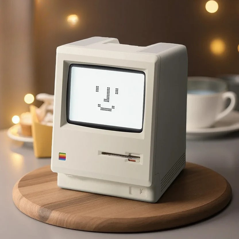 Retro Computer Alarm Clock